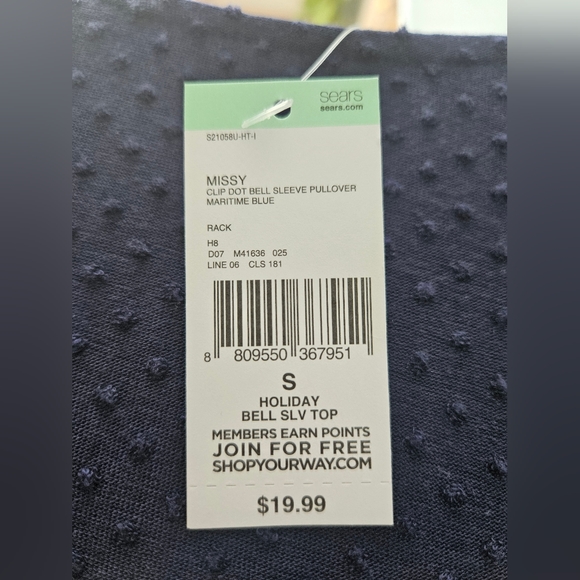 Blue top - Picture 2 of 3